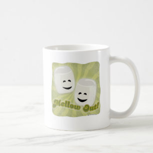 Mellow Out Fun Marshmallow Cartoon Joy Koffiemok