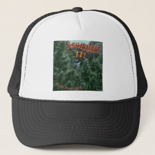 Mellow Out Legalize wied buds pot Trucker Pet