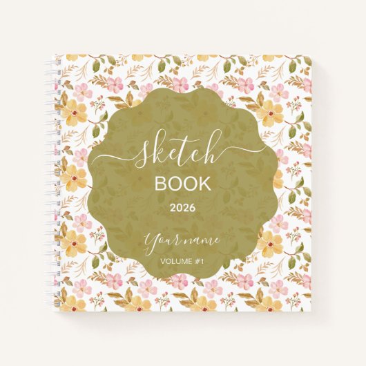 Mellow Sunshine  Notitieboek (Voorkant)