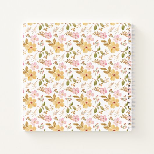 Mellow Sunshine  Notitieboek (Achterkant)