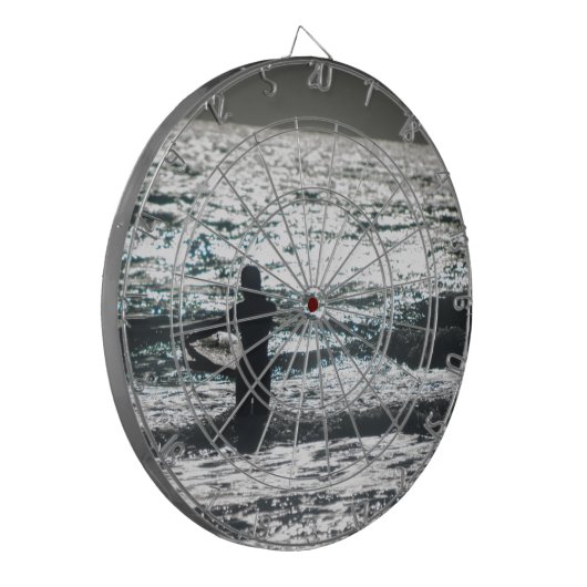 Mellow Surf Dartbord (Voorkant Links)