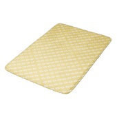 Mellow Yellow Badmat (Gekanteld)