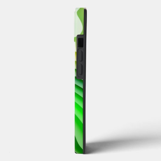 Mellow Yellow en Green Waves Case-Mate iPhone Case (Achterkant / Links)