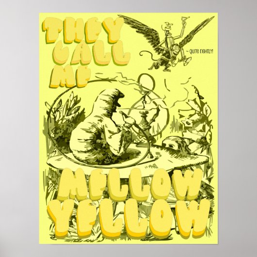 Mellow Yellow Poster (Voorkant)