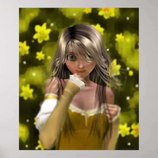 Mellow Yellow Poster (Voorkant)