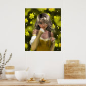 Mellow Yellow Poster (Keuken)