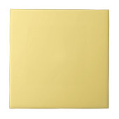 Mellow Yellow Solid Color Tile Tegeltje (Voorkant)
