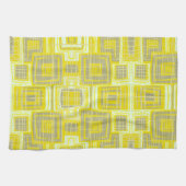 Mellow Yellow squared Theedoek (Horizontaal)