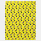 Mellow Yellow Survivor Fleece Deken (Voorkant)