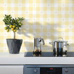 Mellow Yellow Vichy Gingham Patroon Behang<br><div class="desc">Verhoog uw interieur met ons prachtige collectie van hoogwaardig behang met de tijdloze elegantie van pastel Vichy-patronen. Onze Vichy wallpapers zijn ontworpen om een vleugje serene schoonheid aan elke kamer toe te voegen. Ze combineren perfect klassieke charme met moderne verfijning.</div>