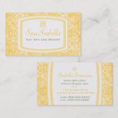 Mellow Yellow Visitekaartje (Voorkant / Achterkant)