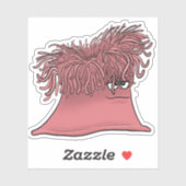 Mellow zee anemone sticker (Vel)
