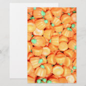 Mellowcreme Pompoen Snoep Briefpapier (Voorkant / Achterkant)