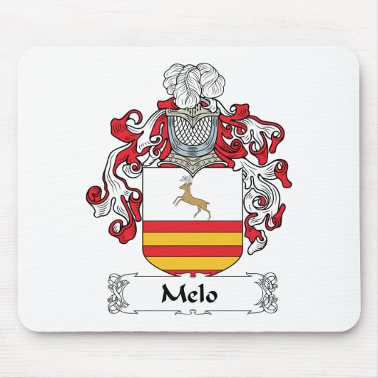 Melo Family Crest Muismat (Voorkant)