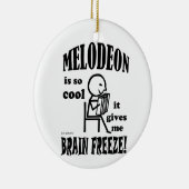 Melodeon, Brain Freeze Keramisch Ornament (Rechts)