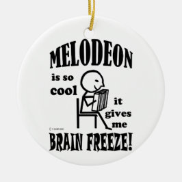 Melodeon, Brain Freeze Keramisch Ornament