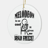 Melodeon, Brain Freeze Keramisch Ornament (Links)