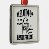 Melodeon, Brain Freeze Metalen Ornament (Rechts)