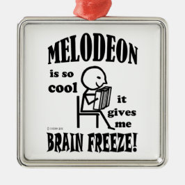 Melodeon, Brain Freeze Metalen Ornament