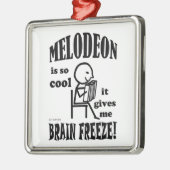 Melodeon, Brain Freeze Metalen Ornament (Links)