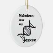 Melodeon in mijn genen keramisch ornament (Rechts)