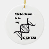 Melodeon in mijn genen keramisch ornament (Voorkant)