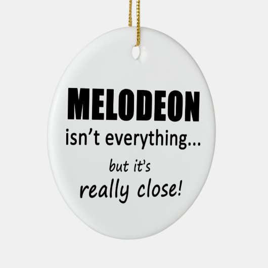 Melodeon is niet alles keramisch ornament (Rechts)