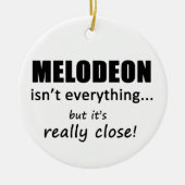 Melodeon is niet alles keramisch ornament (Voorkant)