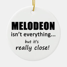 Melodeon is niet alles keramisch ornament