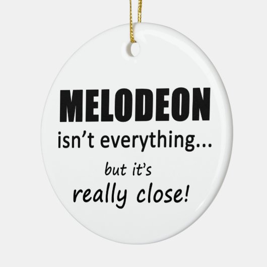 Melodeon is niet alles keramisch ornament (Links)