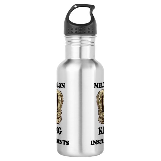 Melodeon King of Instruments Waterfles (Voorkant)