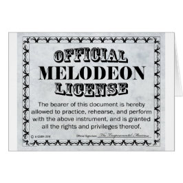 Melodeon-licentie