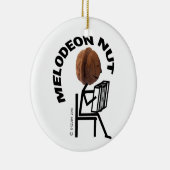 Melodeon Nut Keramisch Ornament (Rechts)