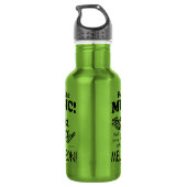 Melodeon voelt de muziek waterfles (Achterkant)