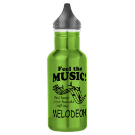 Melodeon voelt de muziek waterfles