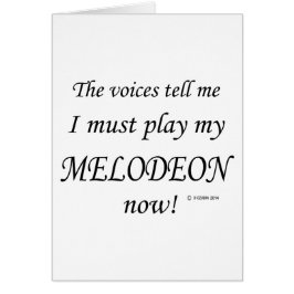 Melodeon Voices zegt dat hij moet spelen