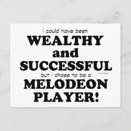 Melodeon Wealthy & Succesvol Briefkaart