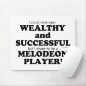 Melodeon Wealthy & Succesvol Muismat (Met muis)