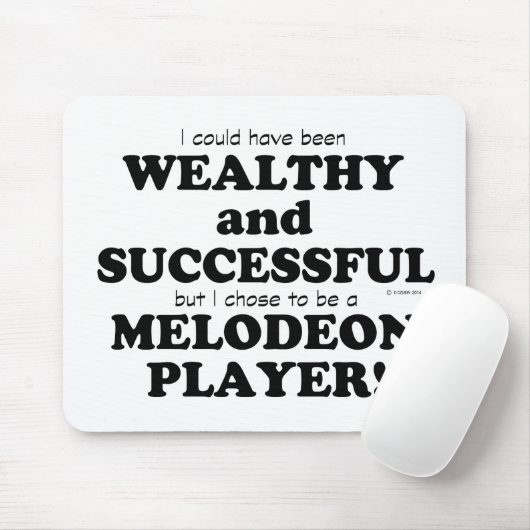 Melodeon Wealthy & Succesvol Muismat (Met muis)