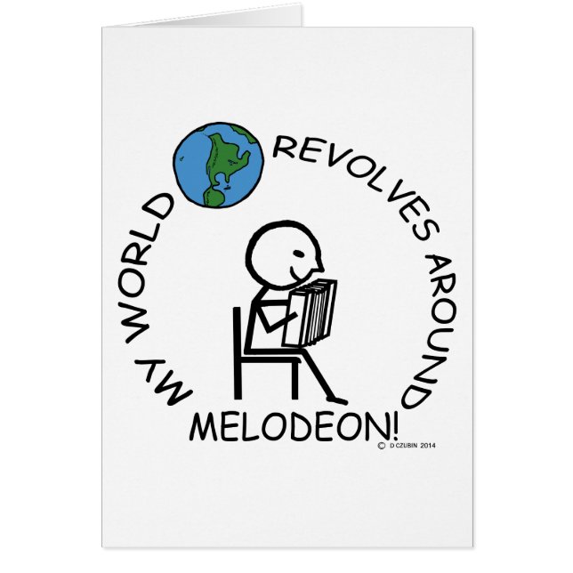 Melodeon - Wereld revolt rond (Voorkant)