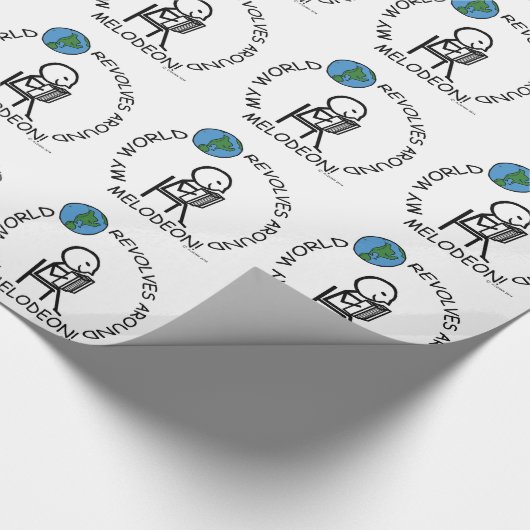 Melodeon - Wereld revolt rond Cadeaupapier (Hoek)