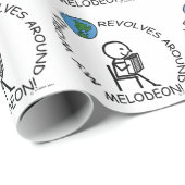 Melodeon - Wereld revolt rond Cadeaupapier (Rol Hoek)