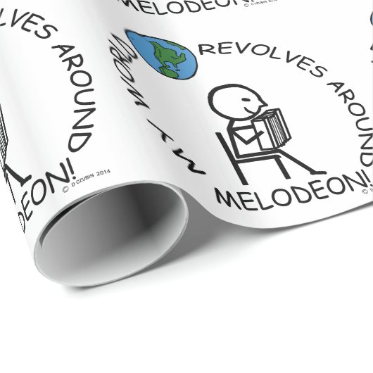 Melodeon - Wereld revolt rond Cadeaupapier (Rol Hoek)