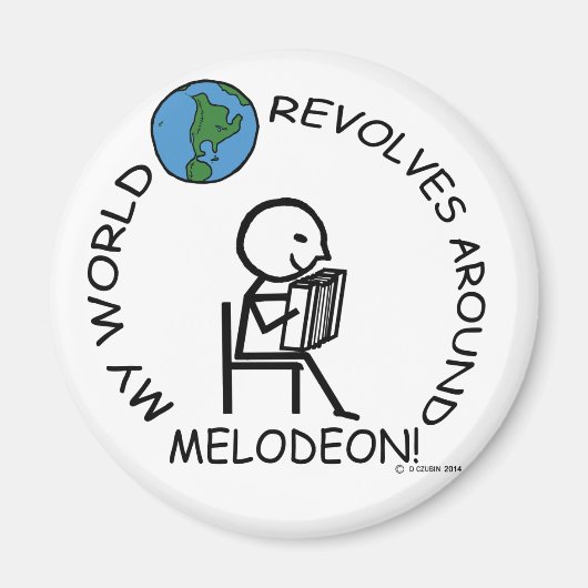Melodeon - Wereld revolt rond Magneet (Voorkant)