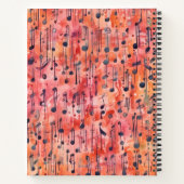 Melodía Cálida Notitieboek (Achterkant)