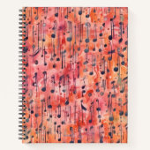 Melodía Cálida Notitieboek (Voorkant)