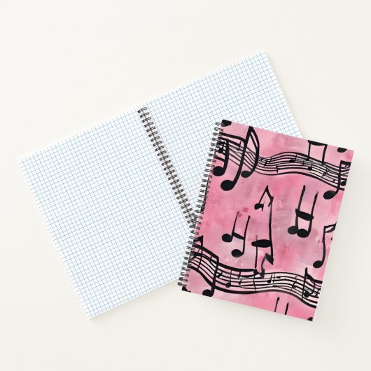 Melodía Rosa Notitieboek (Binnen)