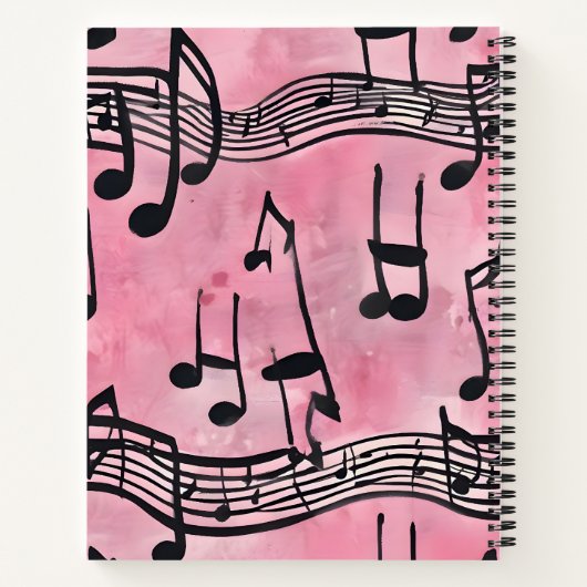 Melodía Rosa Notitieboek (Achterkant)