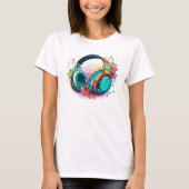 Melodic Blooms Vrouwen T-shirt (Voorkant)