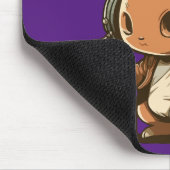 Melodic Bunny: Een muzikale reis Muismat (Hoek)